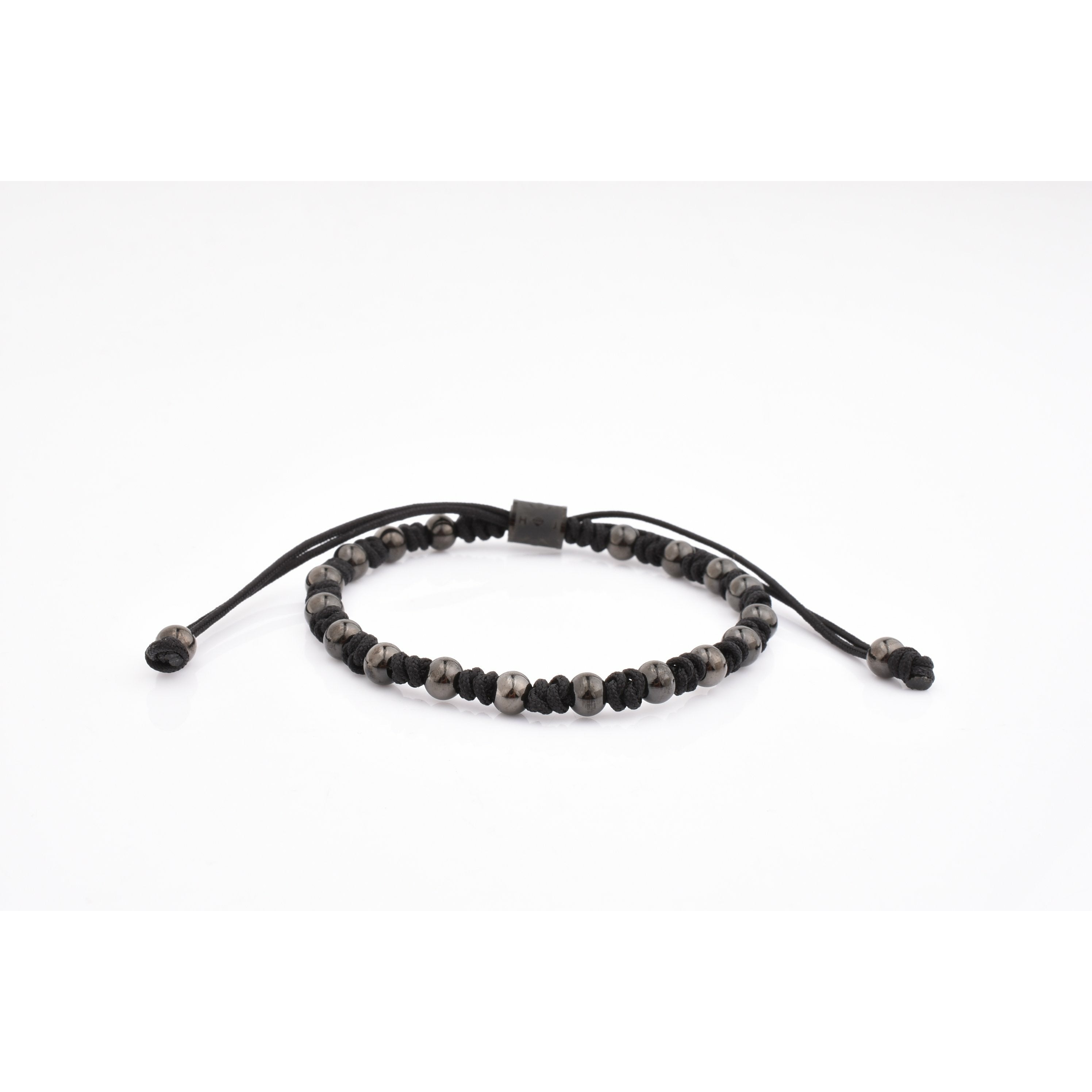 Men's Black Onyx Beaded Bracelet - House of Jewels Miami