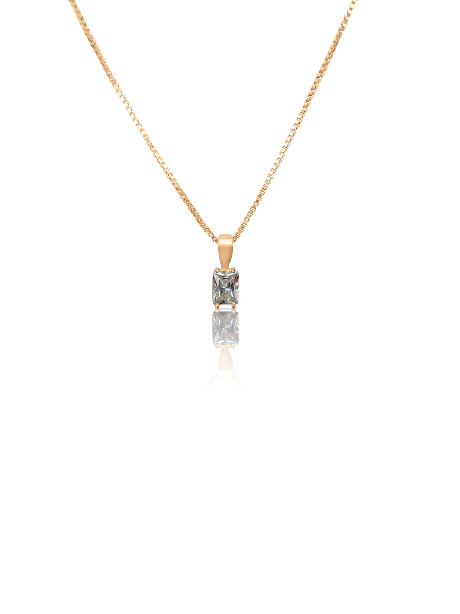 Large Birthstone Necklace