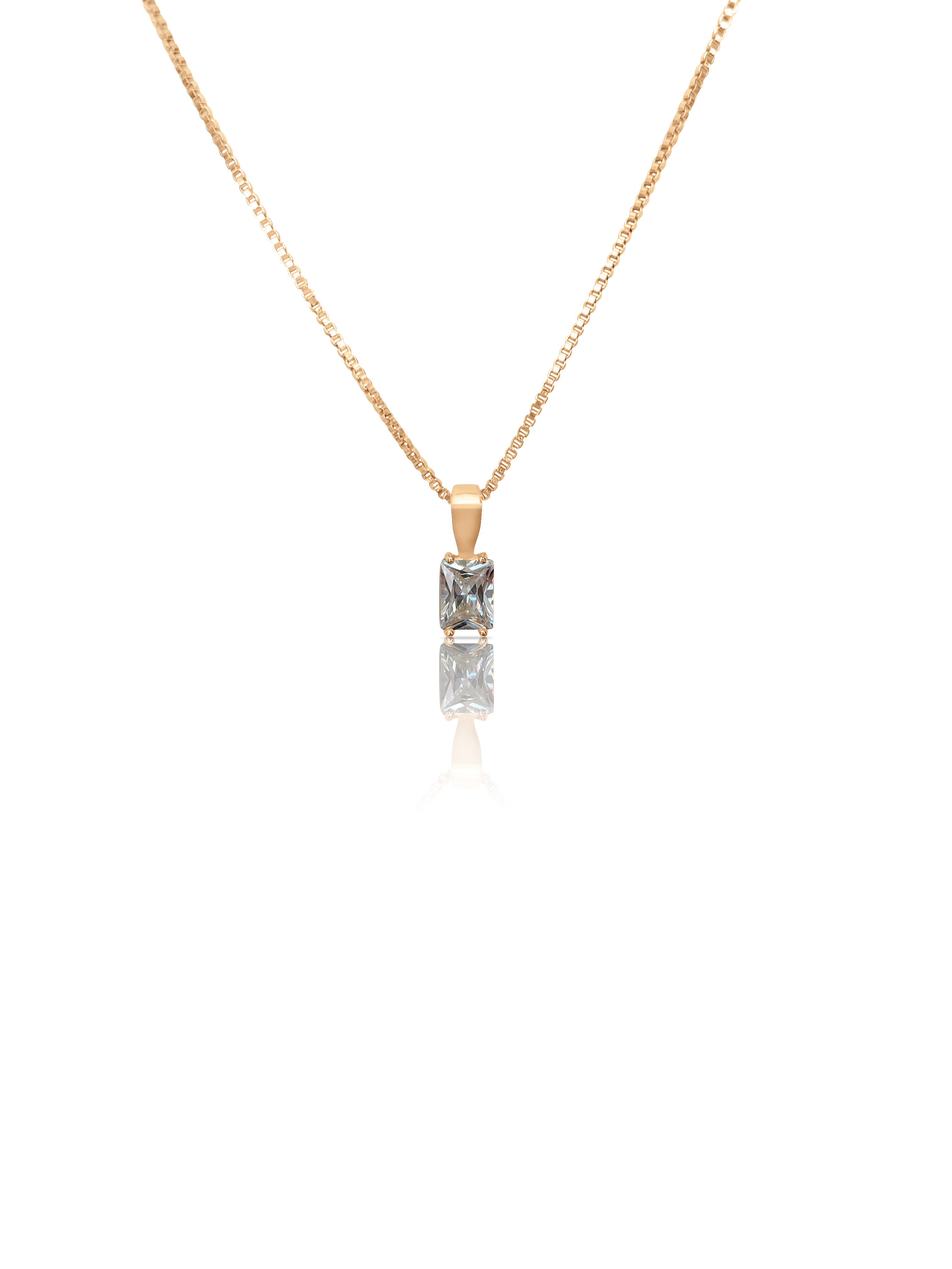 Lily Large Birthstone Necklace