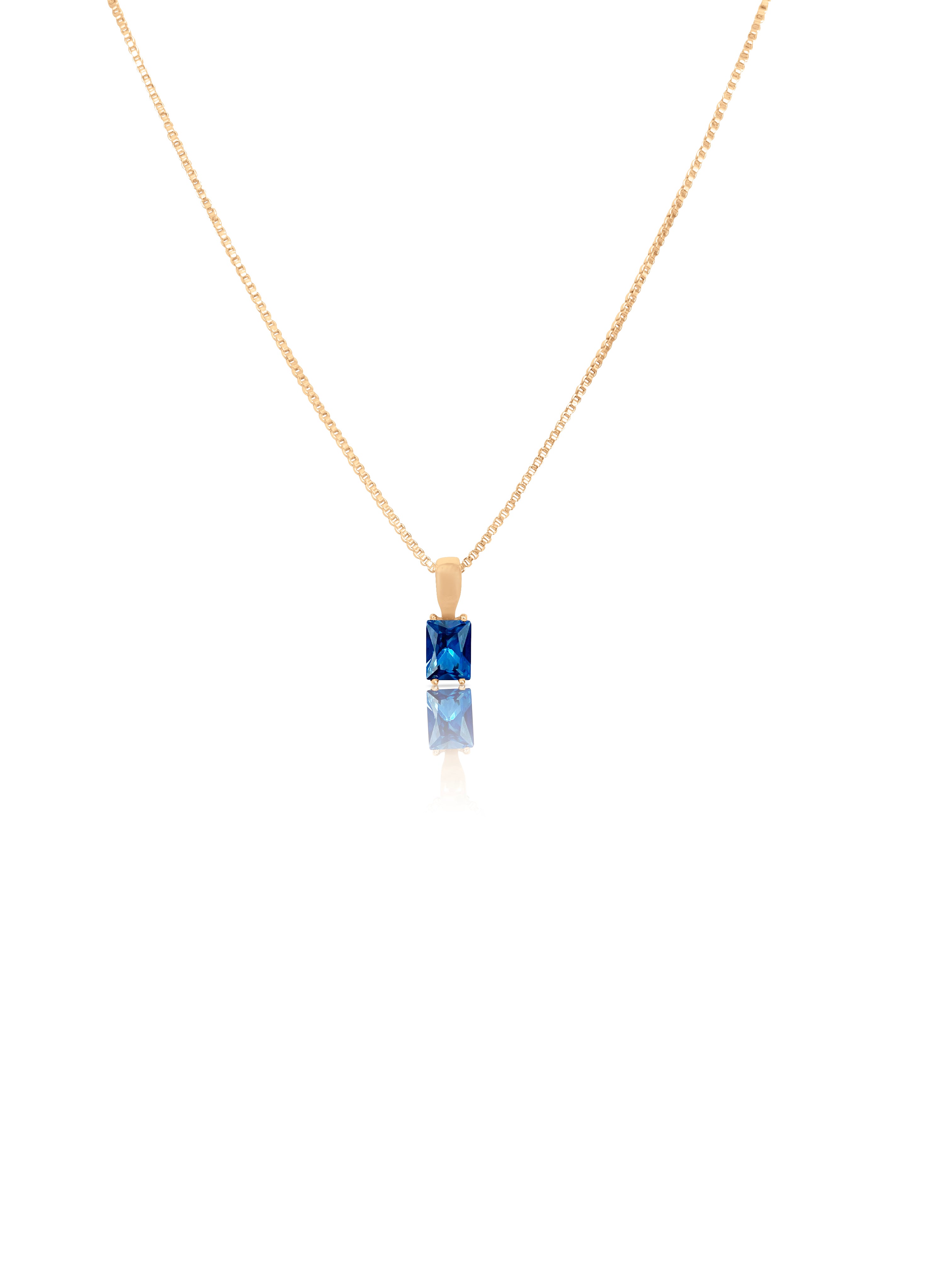 Lily Large Birthstone Necklace