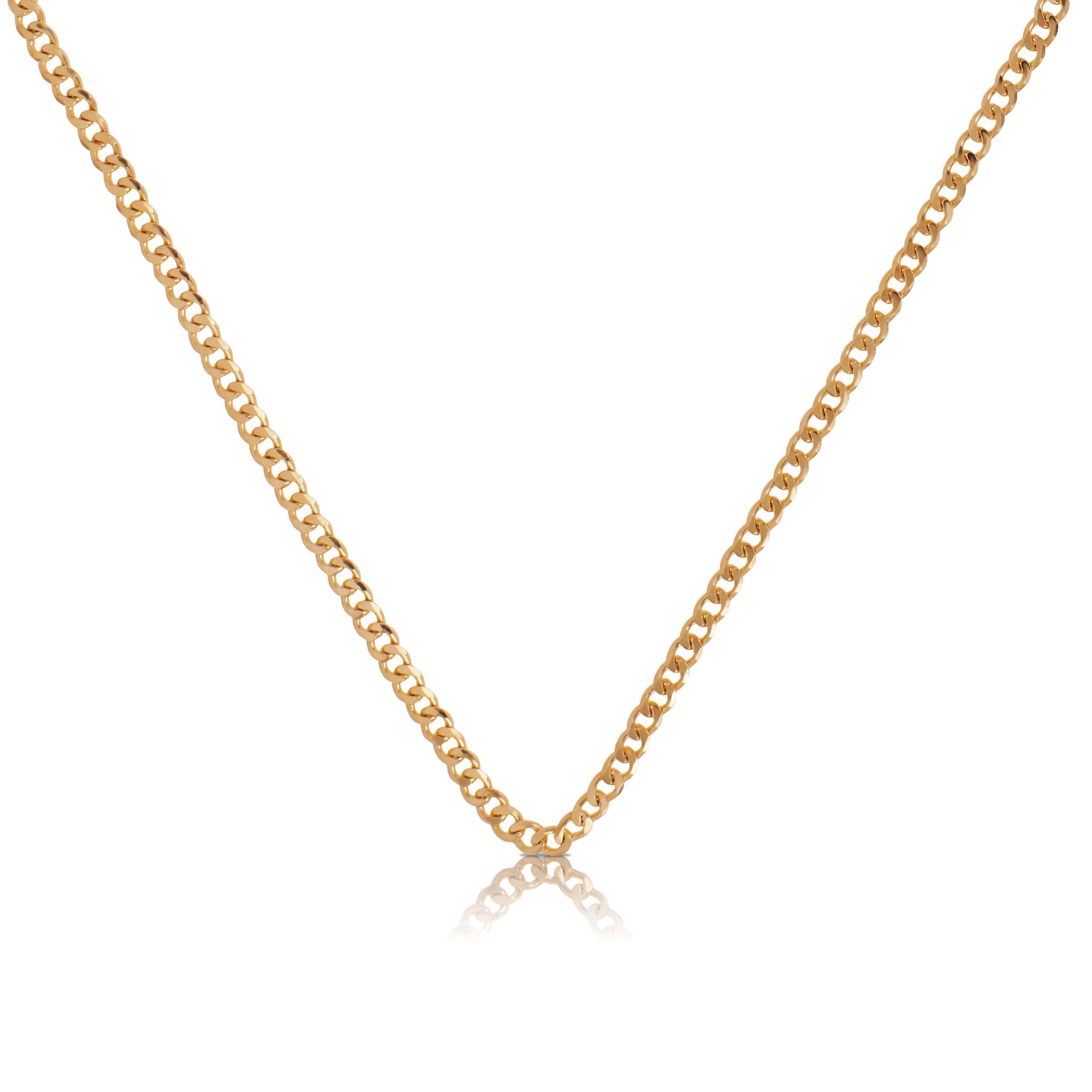 Thin Cuban Link Necklace 💧 - House of Jewels Miami