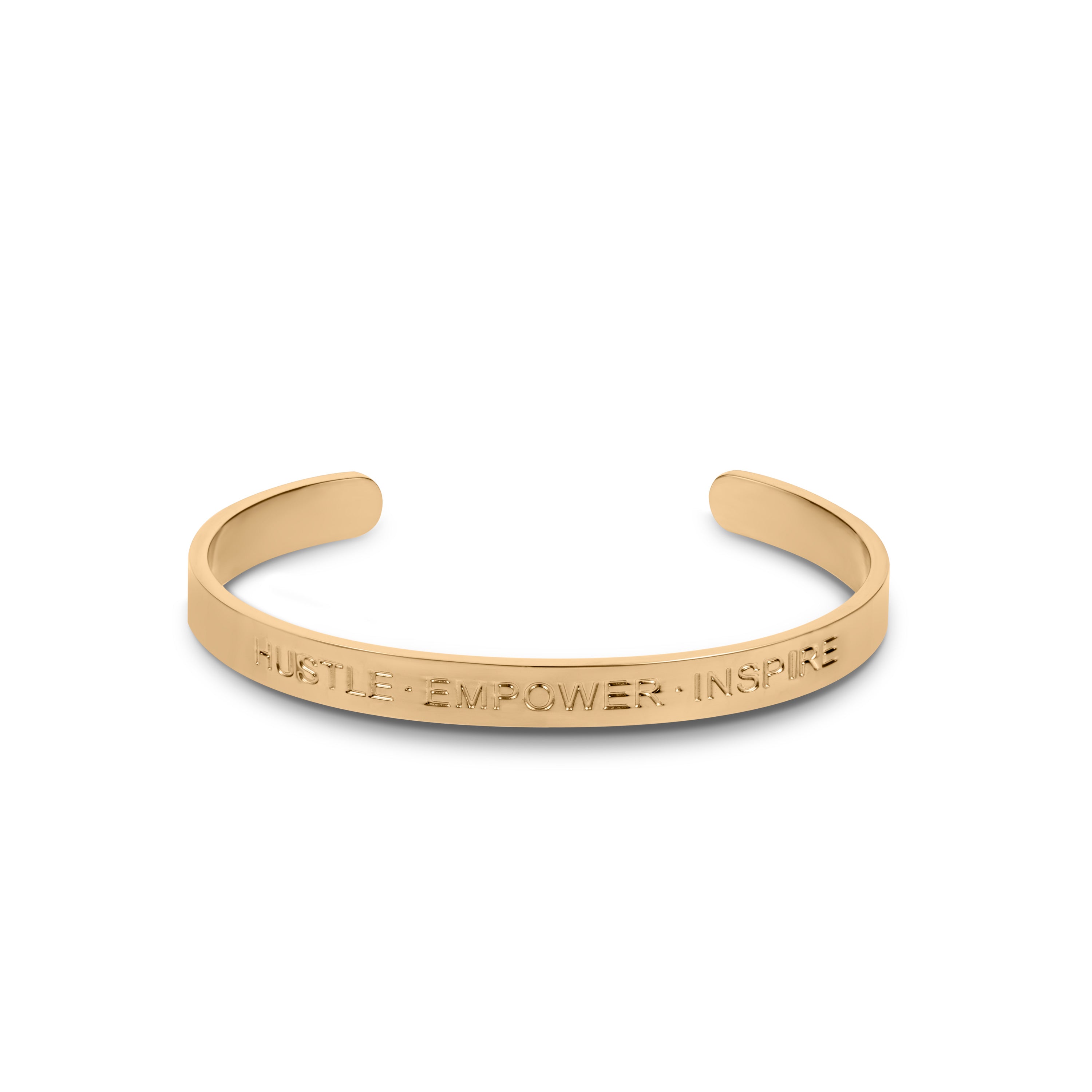 Dream Cuff - HUSTLE. EMPOWER. INSPIRE 💧 - House of Jewels Miami