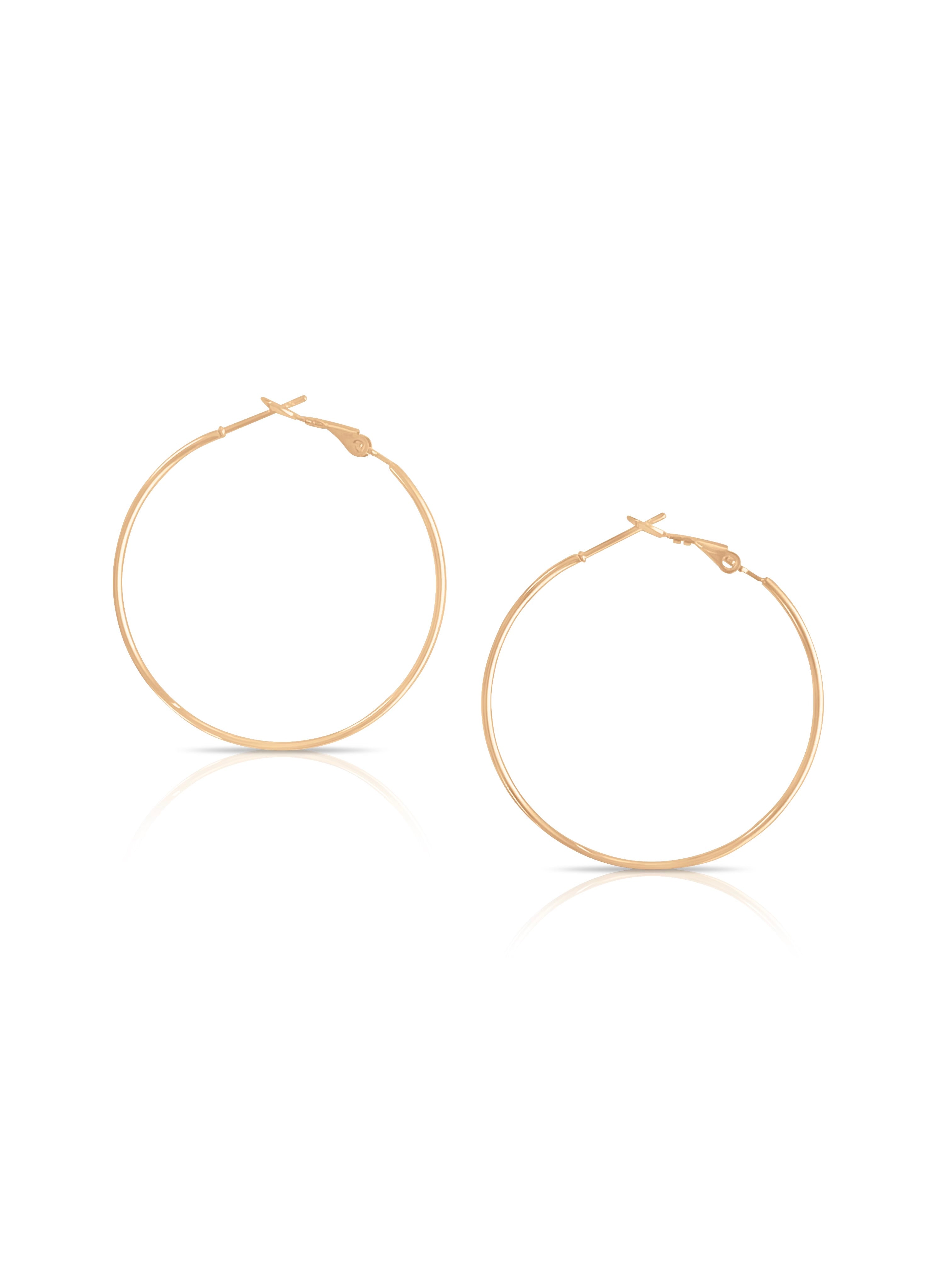 Ella Thin Hoops 💧