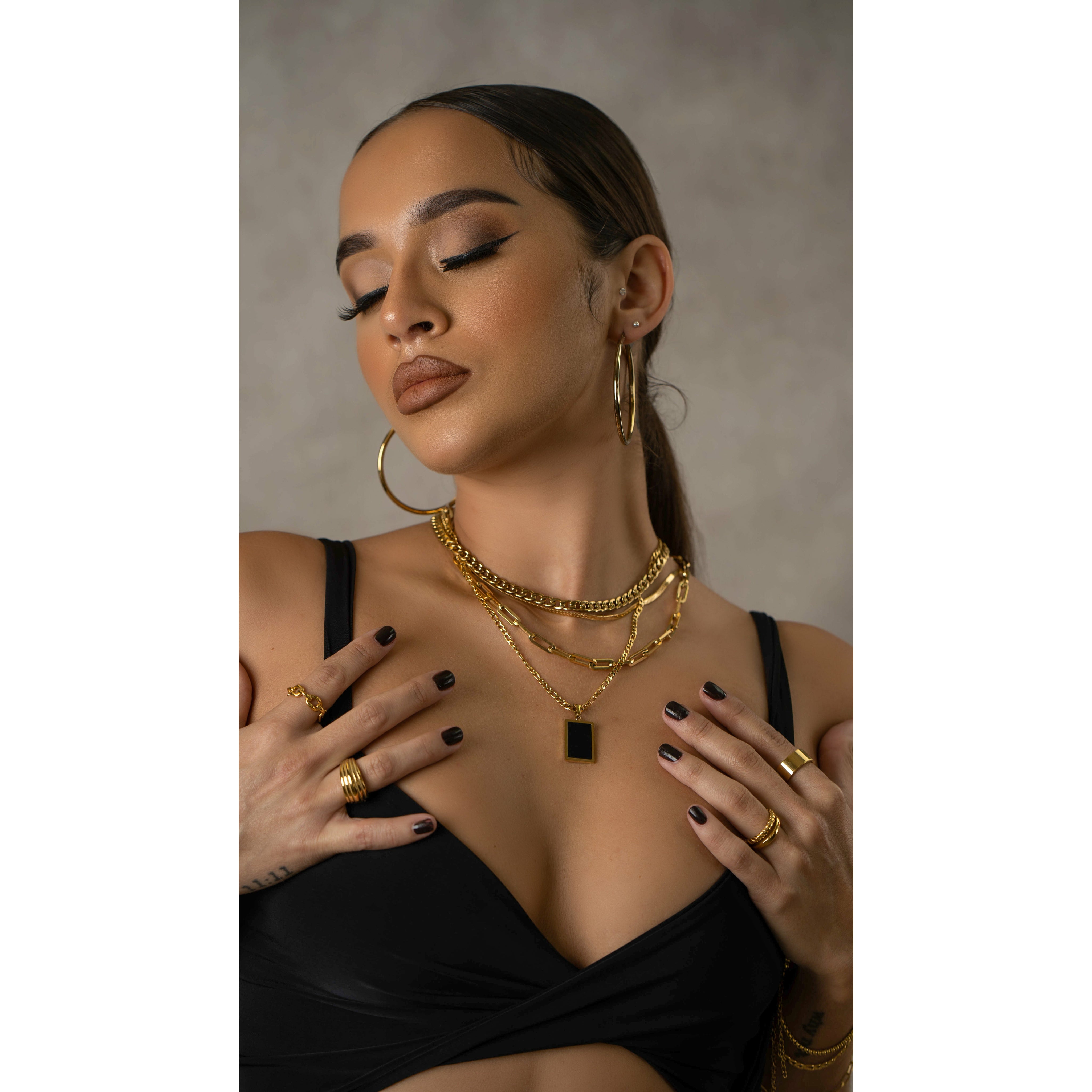 Dinero Hoops - 50 mm 💧