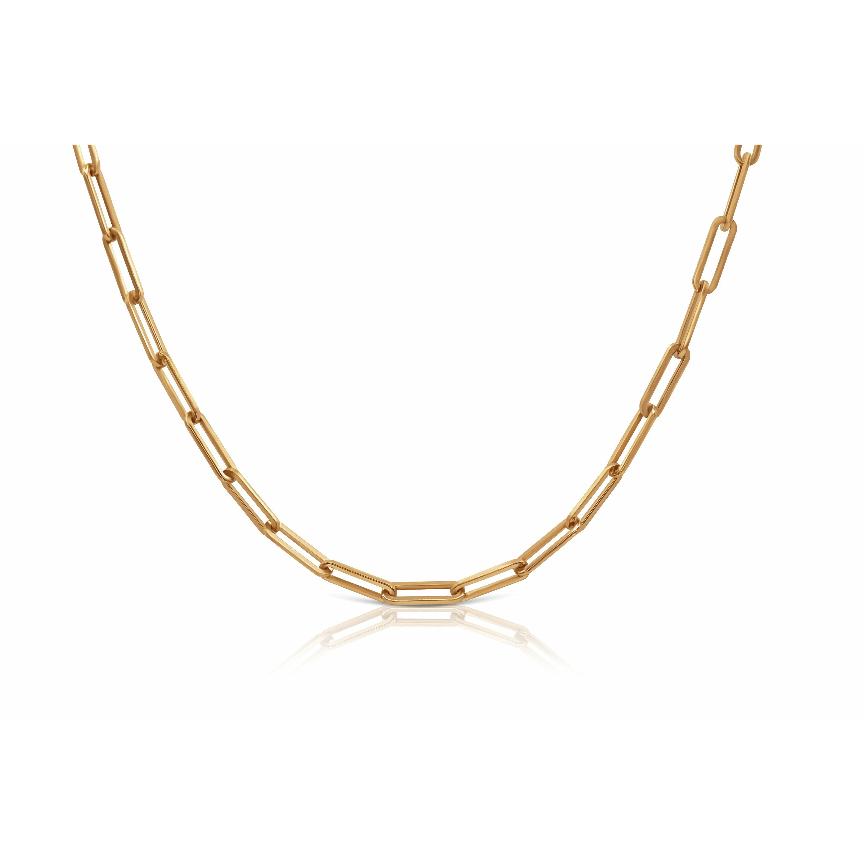 Caicos Paper Clip Necklace 💧 - House of Jewels Miami