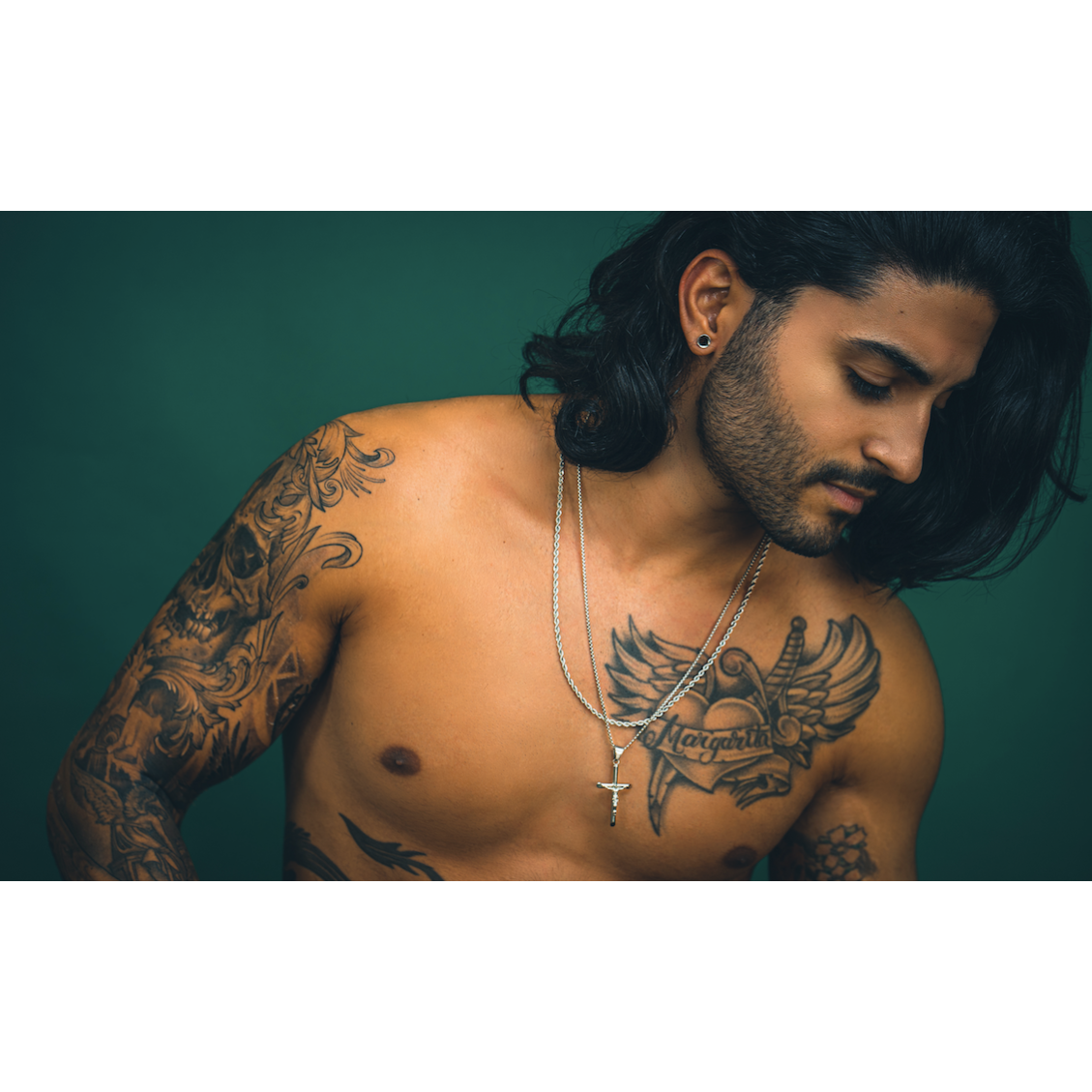 Men's 3MM White Gold Rope Necklace - House of Jewels Miami