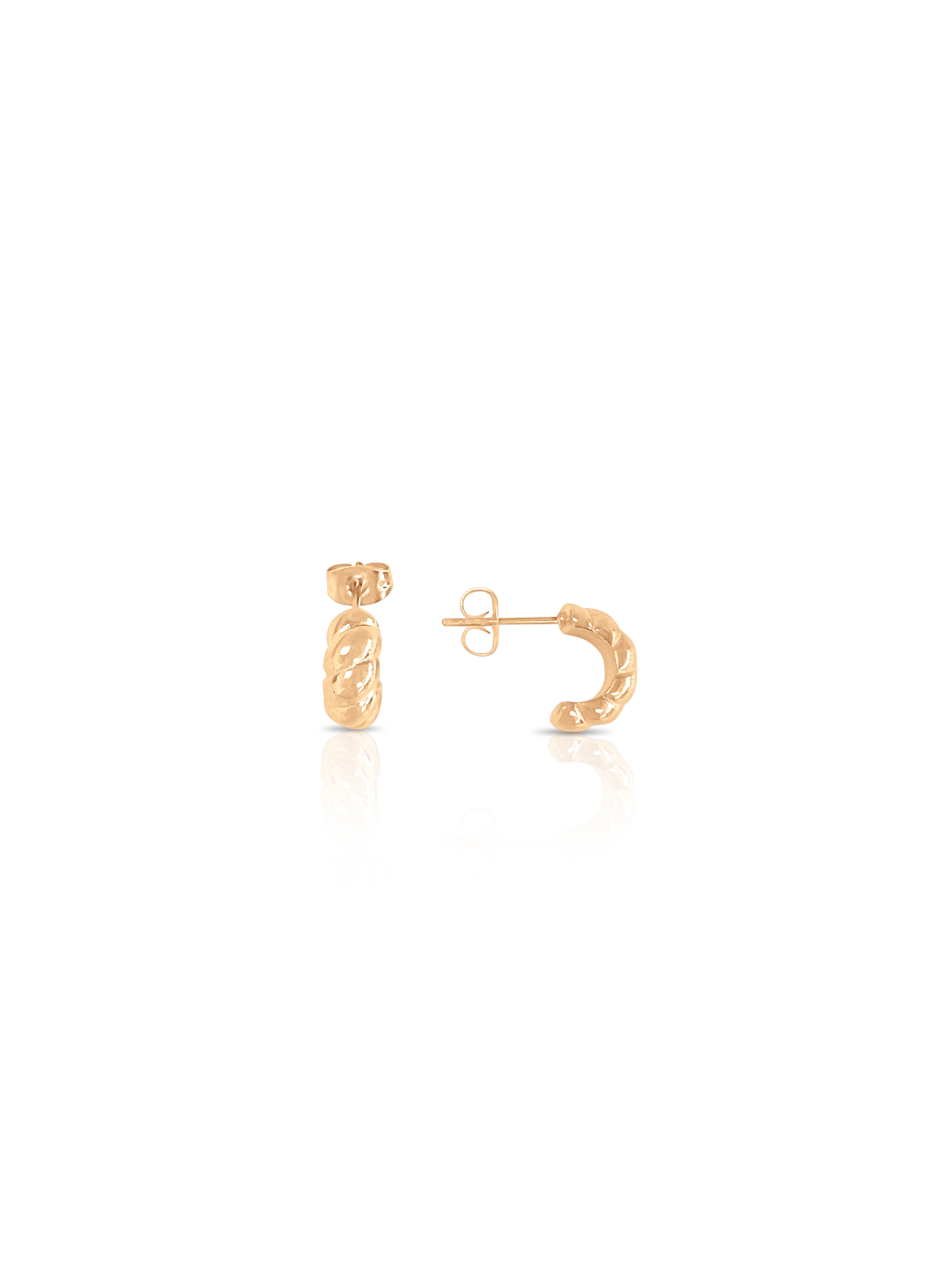 Eliza Mini Twist Earrings